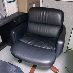 Dark Blue Office Chair