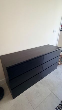 IKEA MALM 6 drawer Dresser