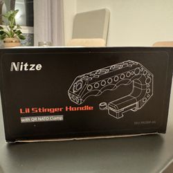 Nitze Lil’ Stinger Camera Top Handle - NATO Rail Quick Release