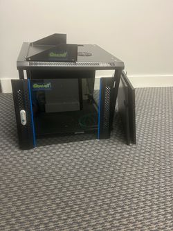 QualNet wall-mount server cabinet