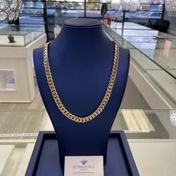 Chain Cubanlink 10k Gold 11,5 Mm Wide 