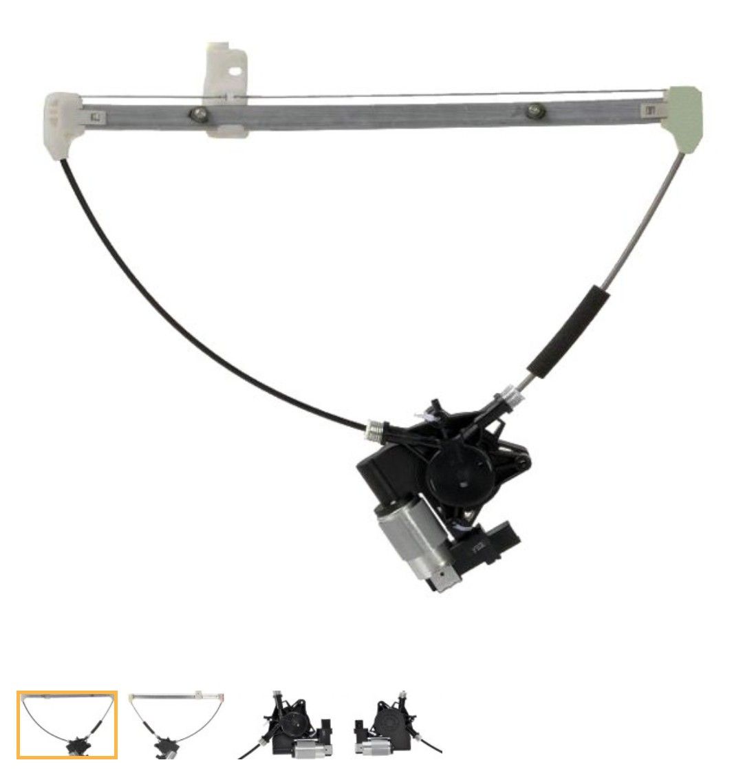 Front Passenger Side Power Window Regulator and Motor