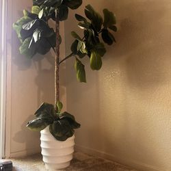 Artificial Leaf tree 60 cm Seith Pot Floor Plants for home living room decor 