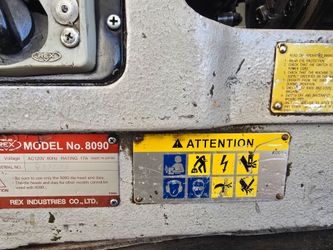 Maquina para trabajos de plomeria o otros trabajos