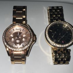 Womans Watches And Vintage Avon Rings 