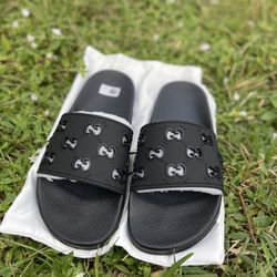 Men’s Black Gucci Slides 