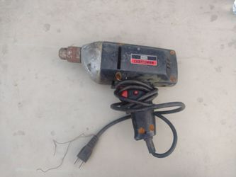 Vintage Craftsman 3/8" corded drill