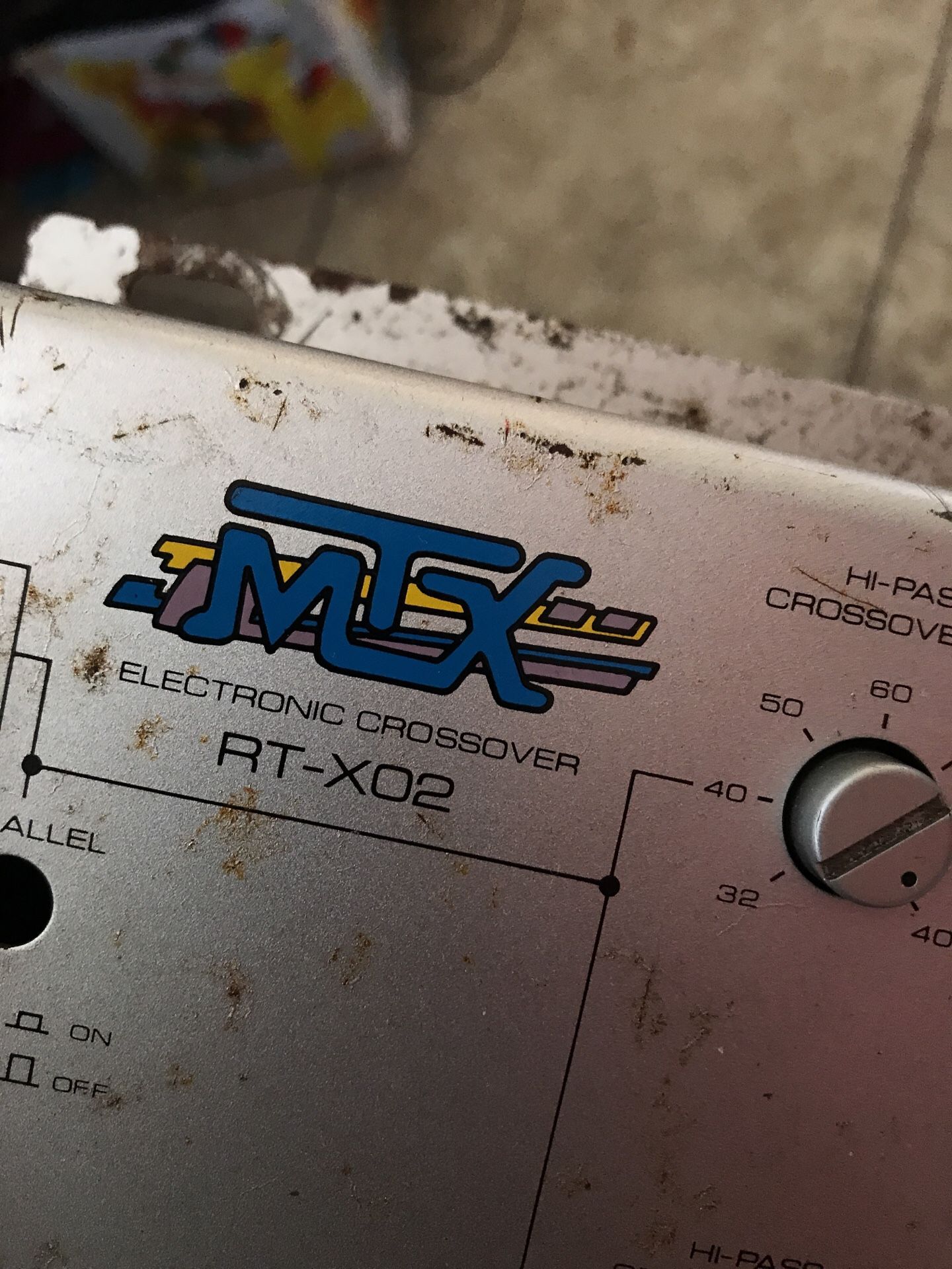 MTX ELECTRONIC CROSSOVER RT-X02
