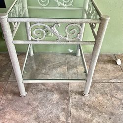 Wrought iron Glass Table