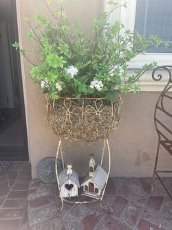 Large Metal Planter