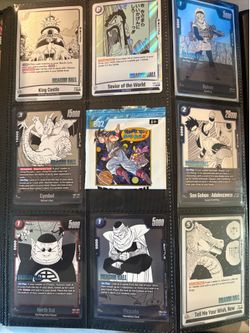 SB01 & SB02 manga card for sale