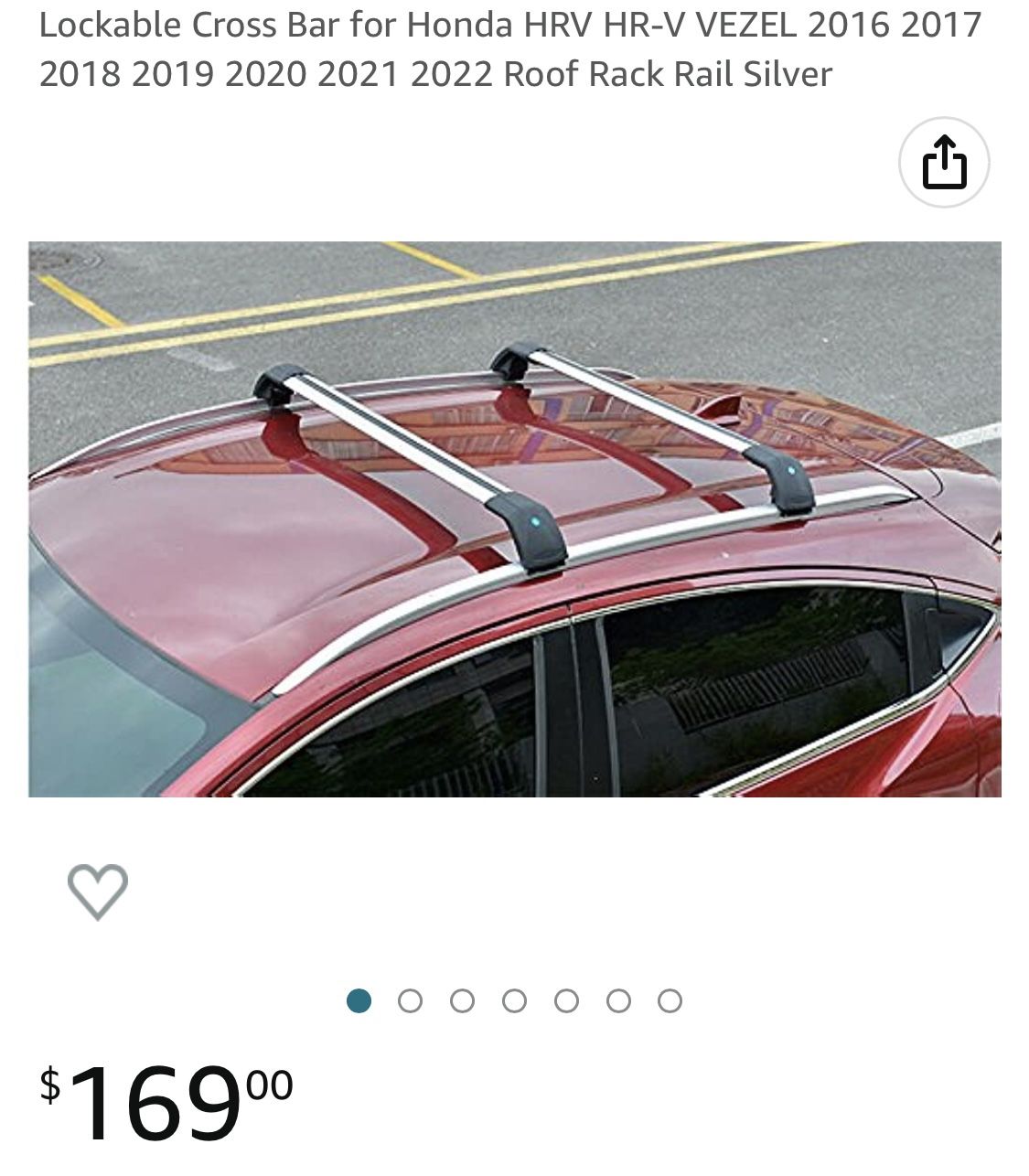 2016-2020 Honda HR-V Roof Rack