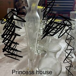 Princess House Small Flower Vases