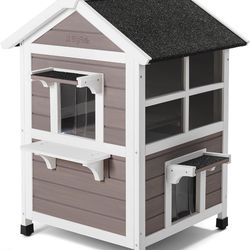 Small Animal House Outdoor/ Indoor Play House Up To 3 Small Animals 