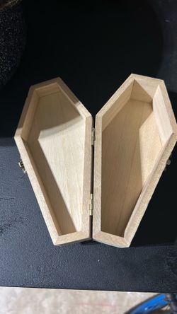 Wooden coffin