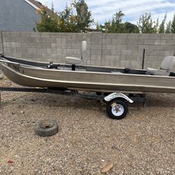14ft Boat An Trailer 