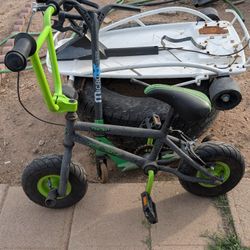 Sikk BMX Monkey Bike WITH FRONT PEGS 