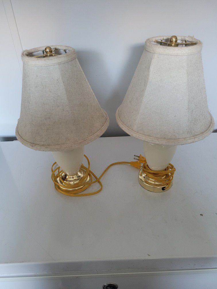 2 Touch Lamps 