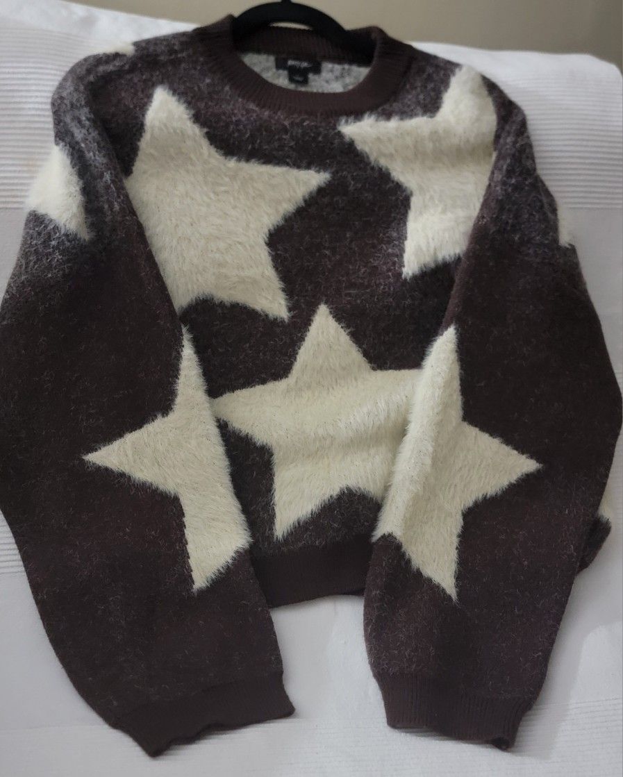 NASTY GAL STAR SWEATER