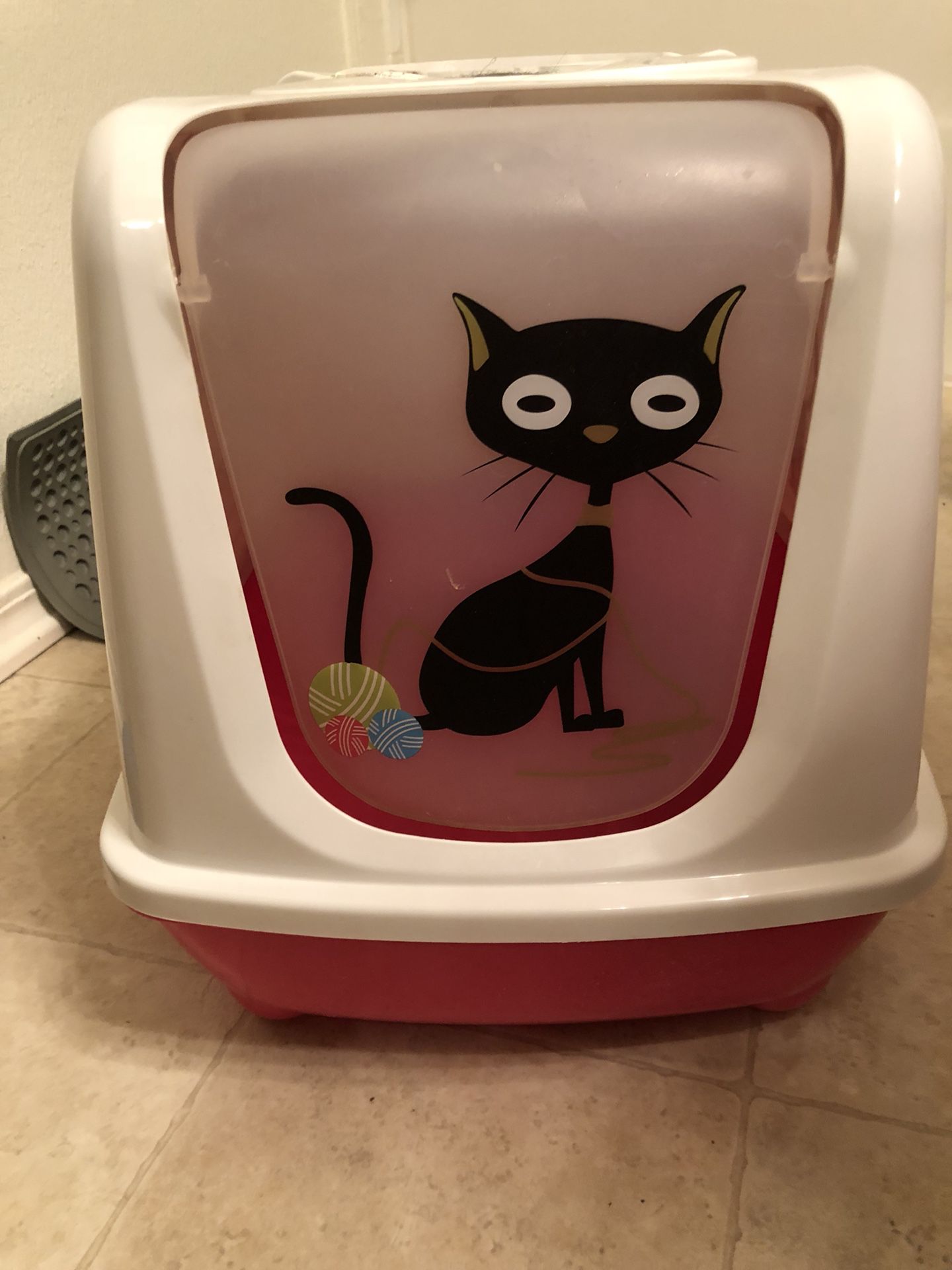 Whole Litter box with mat