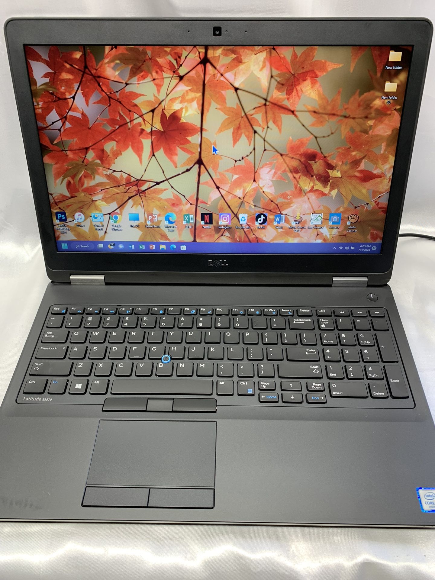 i5..i5…i5… DELL LATITUDE E 5570…6 GENERATION . build On 11/20/2022.. 256.0 GB SATA M2.. ( Capacity ) ..8.0 GB RAM .READY TO USED