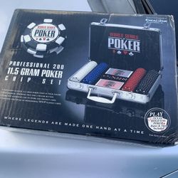 Professional Poker Chips New In Box!