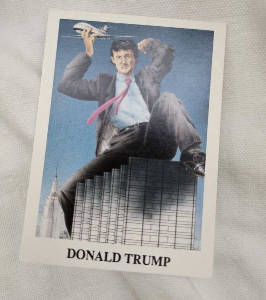 1989 Rotten To The Core #26 President Donald Trump RC Rookie GEM MINT