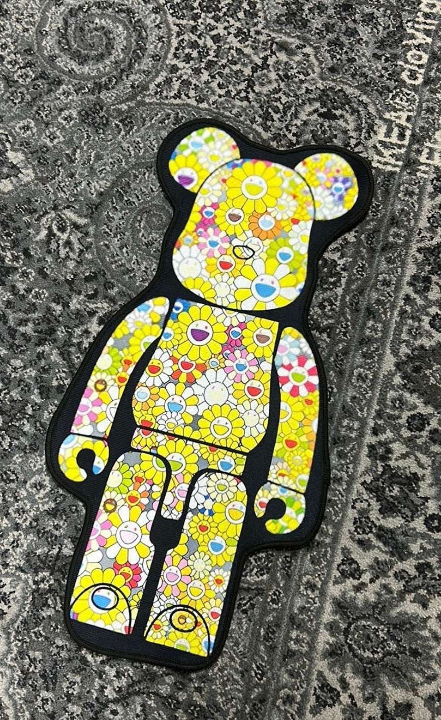 BEARBRICK CUSTOM MADE RUG (BRAND NEW)