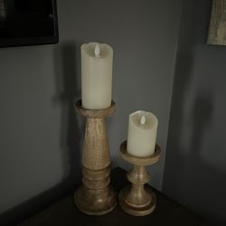 Battery Operated Candles And Stands