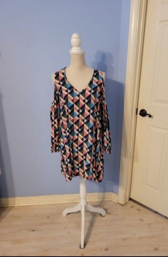 All For Color Small Womens Dress