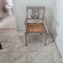 Vintage Chair 34 Hight 20 Wide