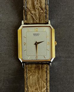 1990 Seiko Tank Two Tone