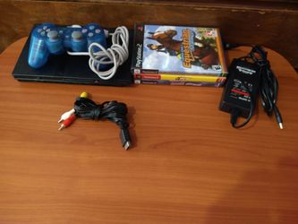Ps2 Slim console with 3 Games