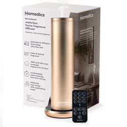 SereneScent Waterless Essential Oil Diffuser, Home Fragrance Scent Diffuser For Large Rooms, No Water Needed, Patented Air Diffusion Technology, Oil S
