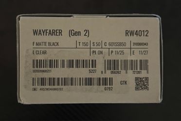 Meta Wayfarer Gen 2 Smart Glasses
