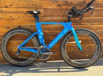 2018 Argon 18 E-117 tri bike Medium Blue
