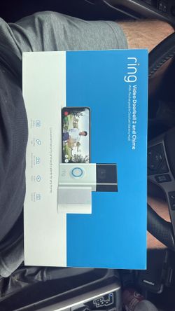 Ring video doorbell 2 and chime