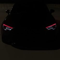 Black Audi A3 S-line 