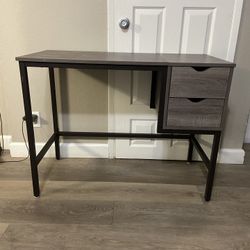 Computer Desk with 2 Drawers - Great Condition