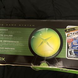 xbox original new with box one controller one game 
