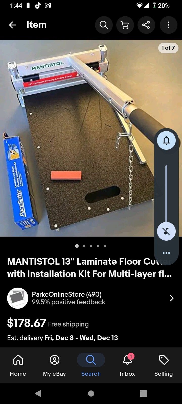mantistol flooring cutter for Sale in Buena Park, CA OfferUp