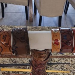 Leather Cuffs Bracelets