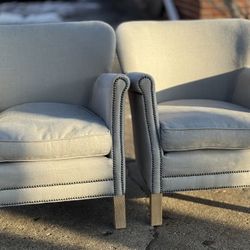 Pair of Professor Armchairs