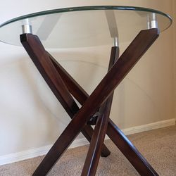 Modern Wood/Glass Table
