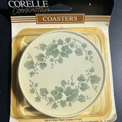 Vintage Corelle Coordinates Coasters Set New