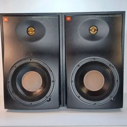 JBL 6208 Bi-amplified Reference Monitor Speakers