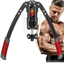 EAST MOUNT Twister Arm Exerciser - Adjustable 22-440lbs Hydraulic Power, Home Chest Expander, Shoulder Muscle Training Fitness Equipment, Arm Enhanced