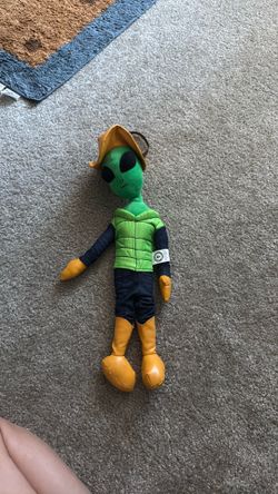 Area 51 alien plushie