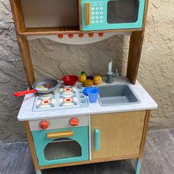Pretend Play Wooden Play Kitchen & Accessories - Delivery Available for a Fee - See My Other Items😃