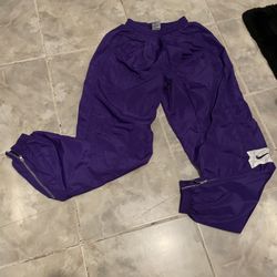 Vintage 80’s 90’s Nike Women’s  Lined Nylon Joggers Soccer Sweatpants SZ XS